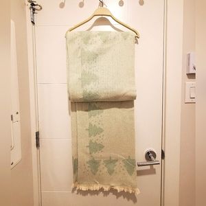 NEW Pastel Green Christmas Tree Throw Blanket 🎄🎅